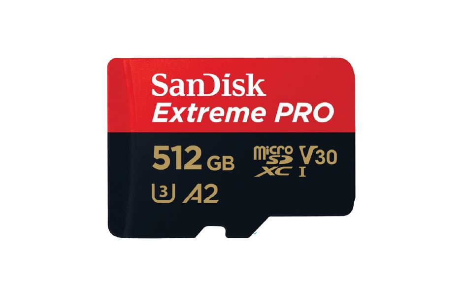 Sandisk Extreme Pro Micro SD Card 512GB with Adapter 200MB/s