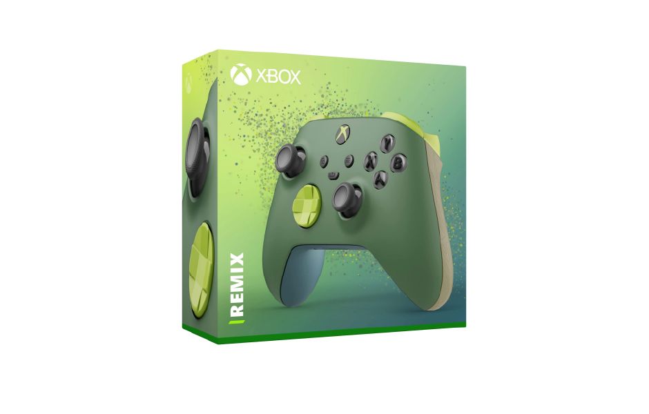 Xbox Wireless Controller + Rechargeable Battery - Remix Color