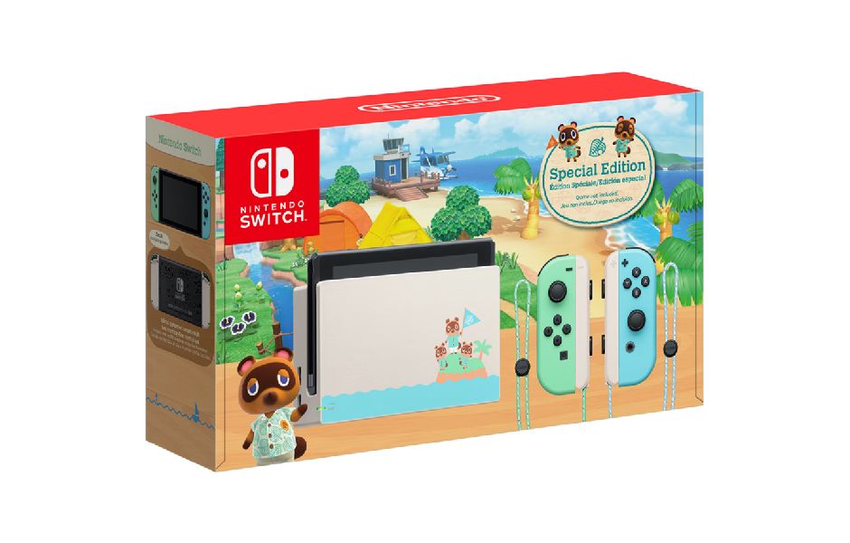 Nintendo Switch V2 Animal Crossing Edition (Pre-Owned)