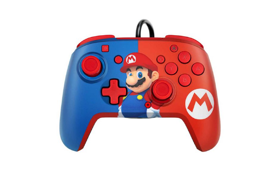 Nintendo Switch Mario REMATCH Wired Controller