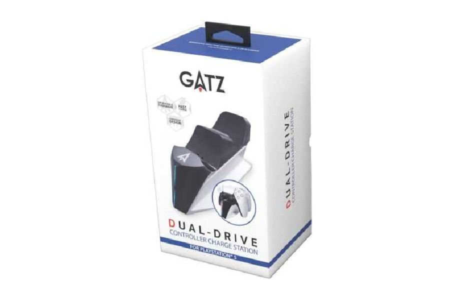 GATZ Dual Drive Controller Charge Station for Playstation