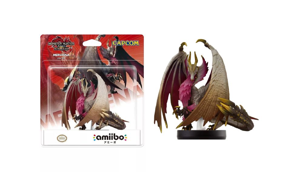 Amiibo Figure (Monster Hunter Rise Sunbreak Series) - MERUZENA
