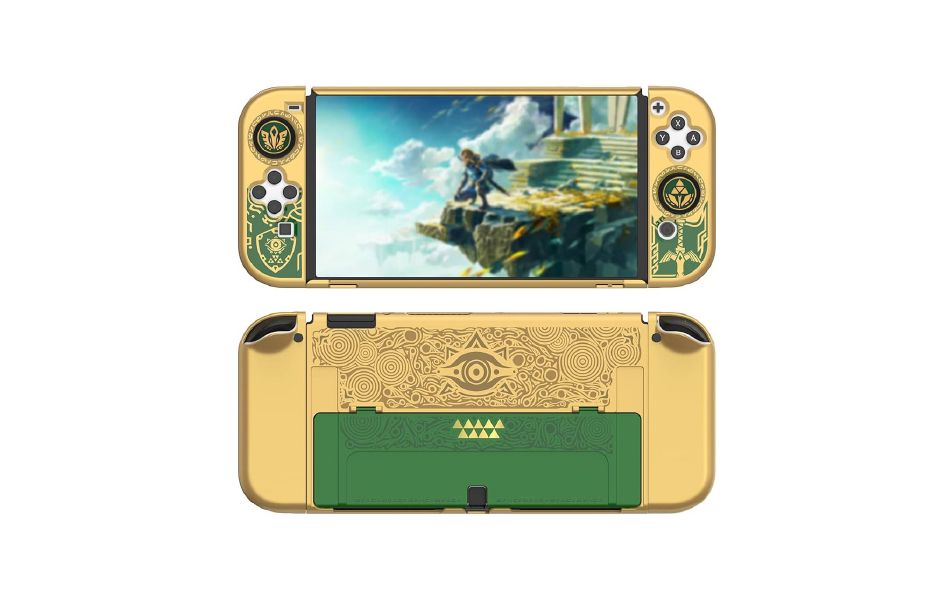 IINE NSW Protective Case Cover For OLED The Legend Of Zelda Tears Of The Kingdom