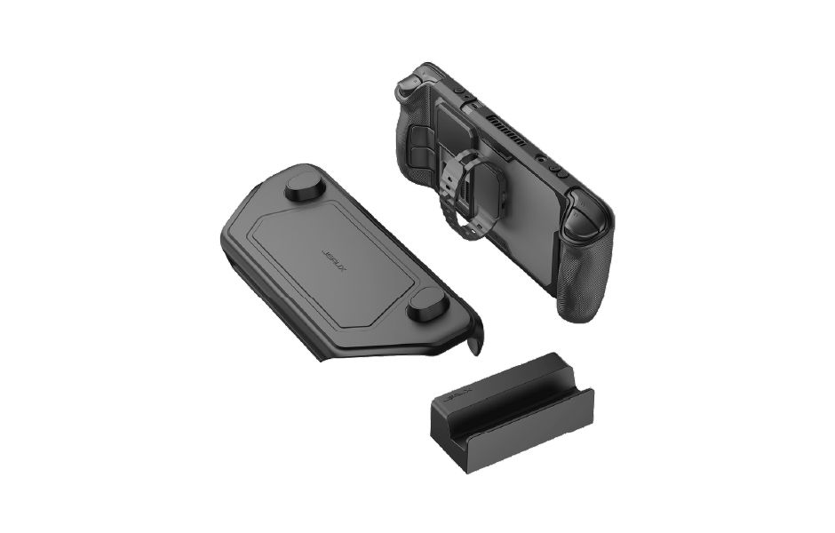 JSAUX ModCase for Steam Deck LCD/OLED Black (Basic Set)