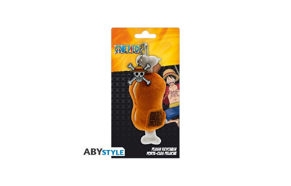TOY One Piece Keychain Plush Meat On A Bone