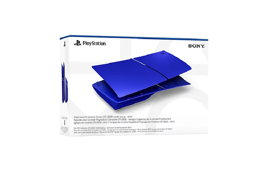 PS5 Slim Standard Faceplate - Cobalt Blue