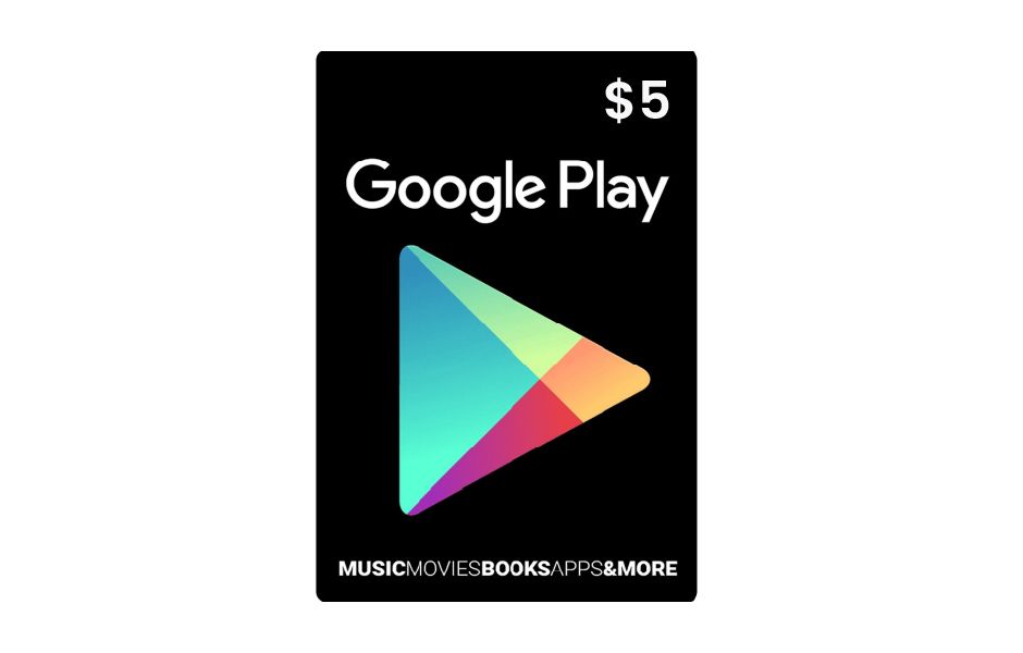 Google Play USD 5