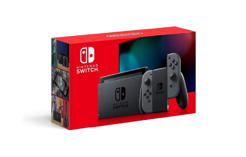 Nintendo Switch Console - Grey With Extended Battery Life