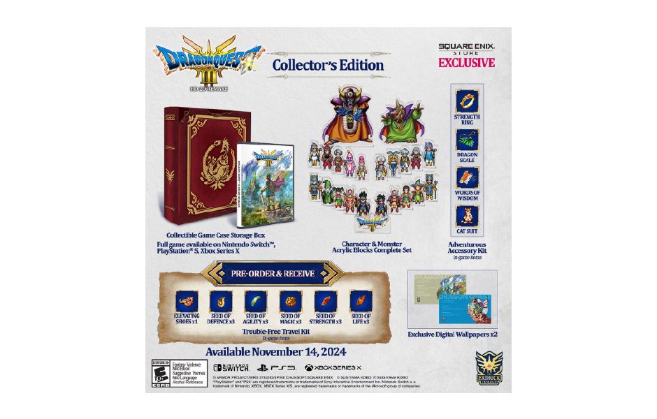 Dragon Quest 3 HD-2D Remake - Collector Edition (Nintendo Switch)