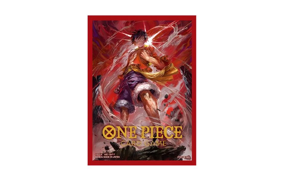 ONE PIECE CARD GAME Limited Card Sleeves - Monkey D. Luffy 2