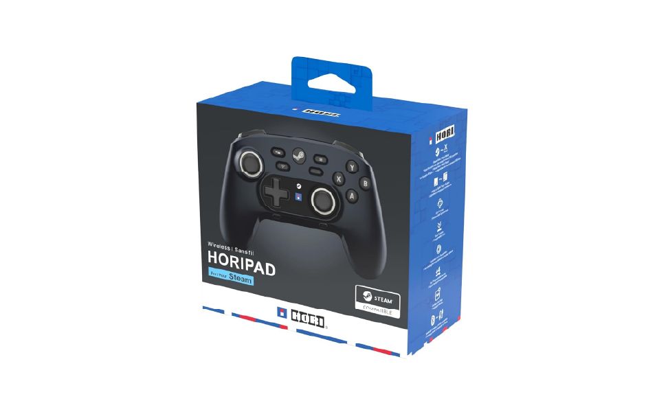 HORI Wireless HORIPAD for Steam Midnight Black - for Steam / PC 