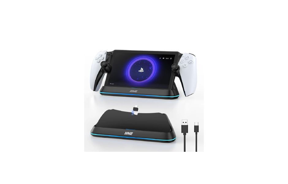 IINE PlayStation Portal Charging Station - Black