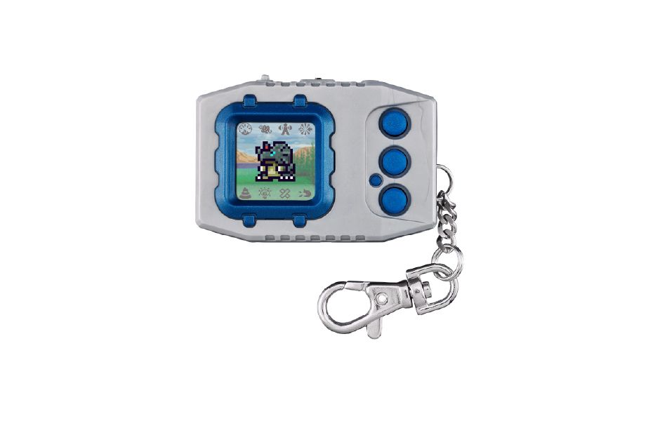 Digimon Pendulum Color - 1 Nature Spirits Original Silver Blue