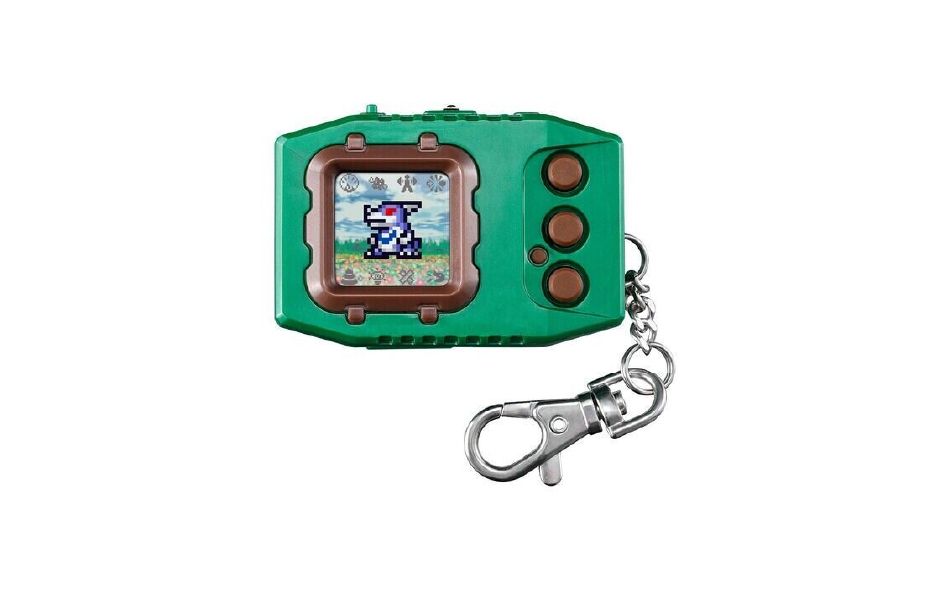 Digimon Pendulum Color - 4 Wind Guardian Original Green Bronze
