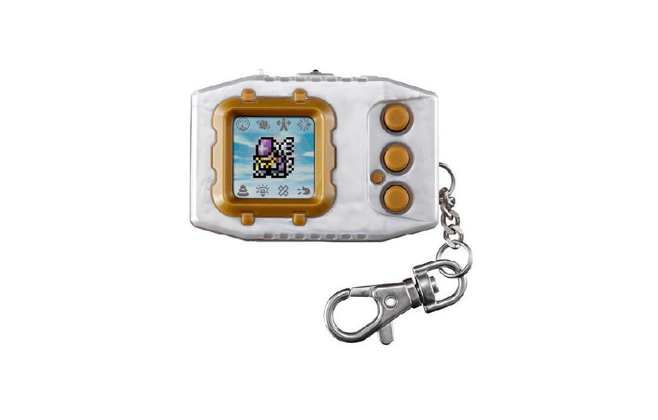Digimon Pendulum Color - Zero VirusBs Original Pearl White Gold