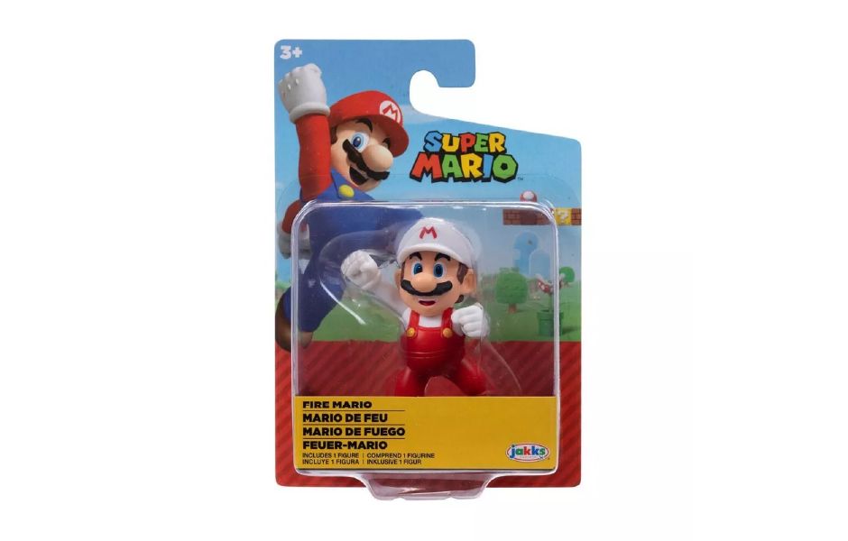  JAKKS Nintendo 2.5" Fire Fist Mario