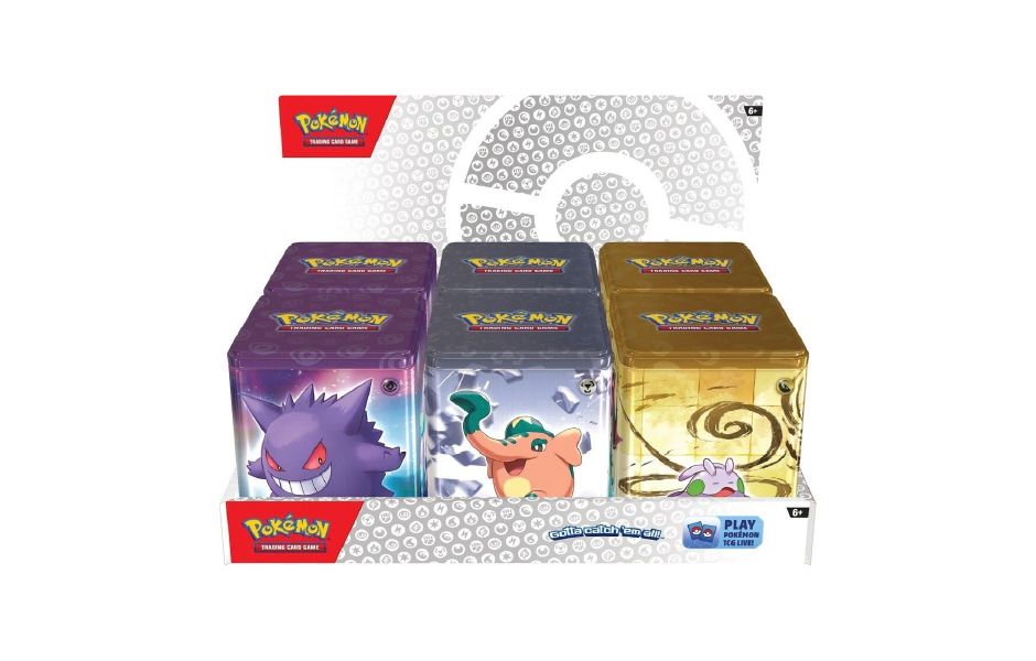 Pokemon TCG March Stacking Tin 24Q1 210-85609 (1 Random Tin)