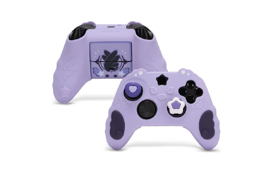 GeekShare Star Wings Xbox Controller Skin - Purple