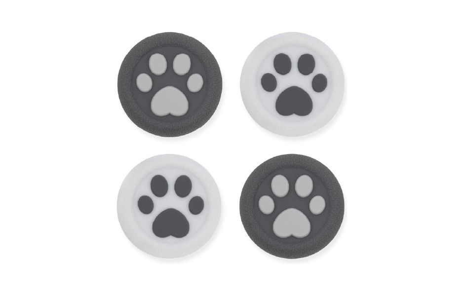GeekShare Cat Paws Thumb Grip Caps for PS4 Controller/Dualsense/Switch Pro Controller