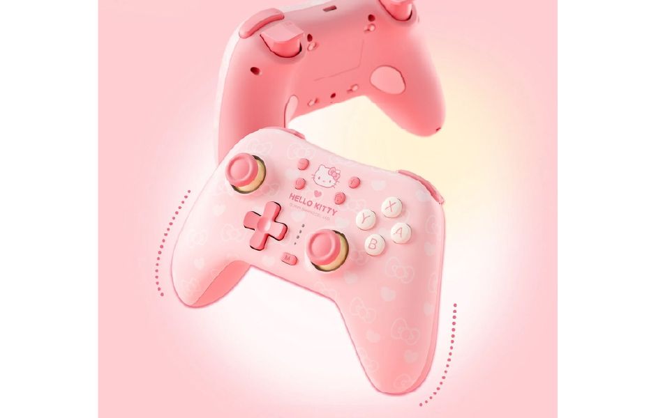 GeekShare Hello Kitty Wireless Controller - 50th Anniversary Limited Edition