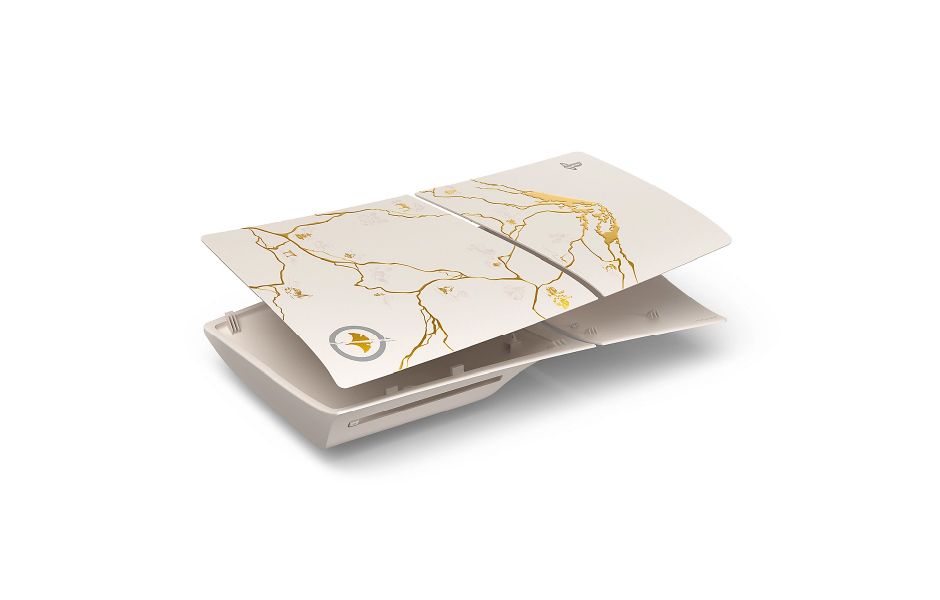 PlayStation 5 Slim Console Covers - Ghost of Yōtei Gold Limited Edition