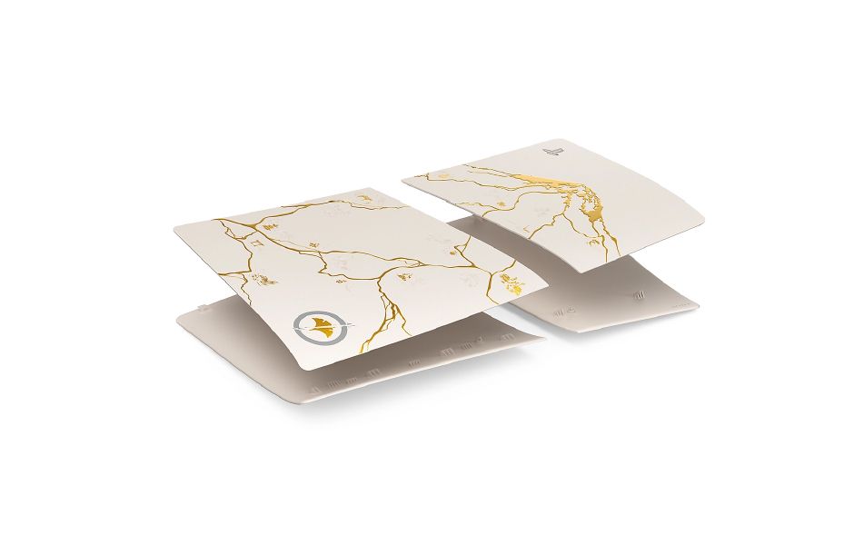 PlayStation 5 Pro Console Covers - Ghost of Yōtei Gold Limited Edition