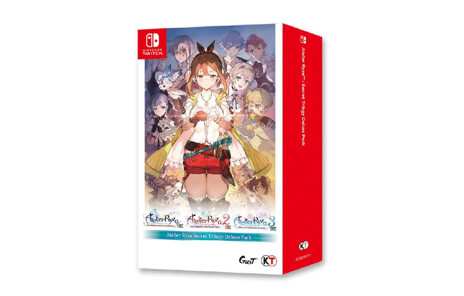 Atelier Ryza Secret Trilogy Deluxe Pack - Standard Edition ASI