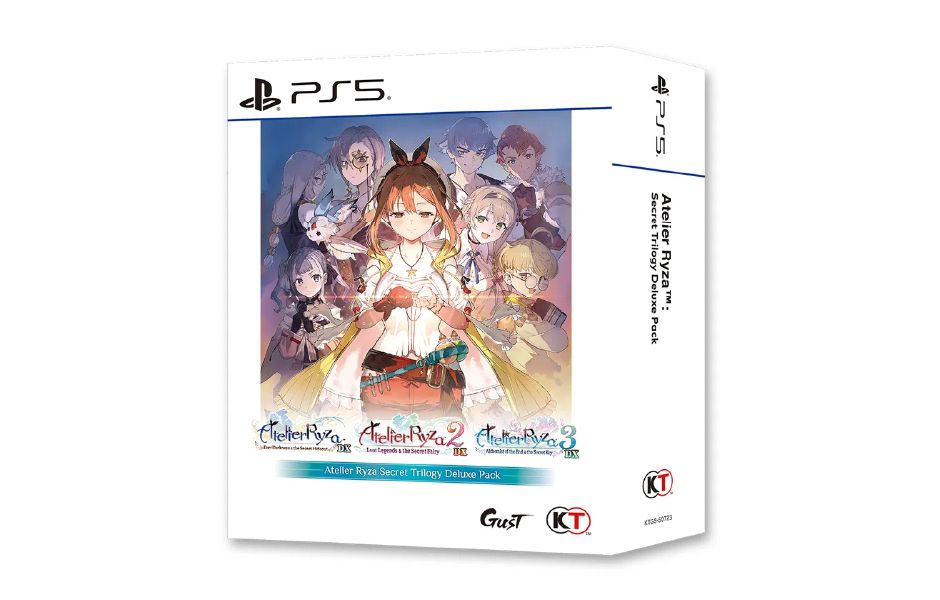 Atelier Ryza Secret Trilogy Deluxe Pack - Standard Edition Asia