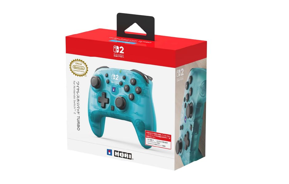 HORI Wireless Horipad TURBO - Aqua Cyan