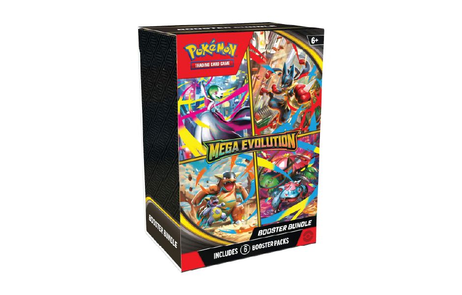 Pokémon - Trading Card Game: Mega Evolution Booster Bundle (6 Packs)