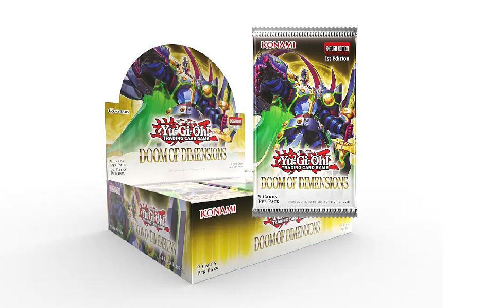 Yu-Gi-Oh! DOOM OF DIMENSIONS (DOOD-AE) - Booster Box [CG2033-AE 1302] (Asia English)