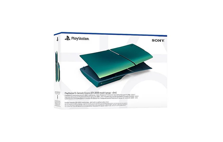 PS5 Slim Standard Faceplate – Chroma Teal