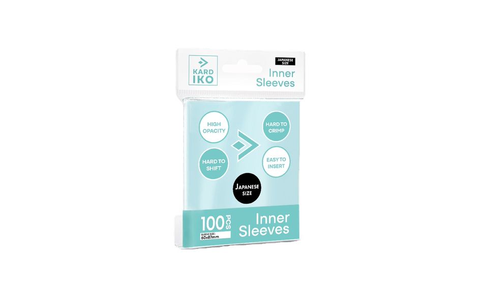 KARDIKO - Inner Sleeves Japanese Size - Clear - KIK00001
