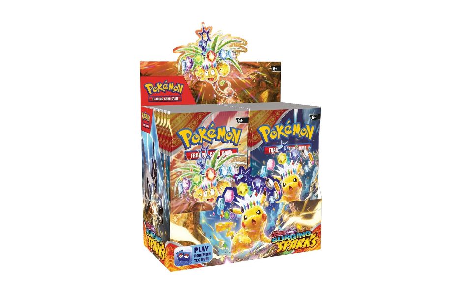 Pokemon TCG Scarlet & Violet - Surging Sparks Booster 36 CT Display