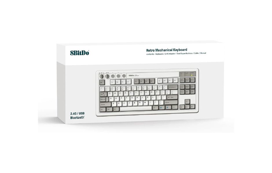8BitDo Retro Mechanical Keyboard - M Edition