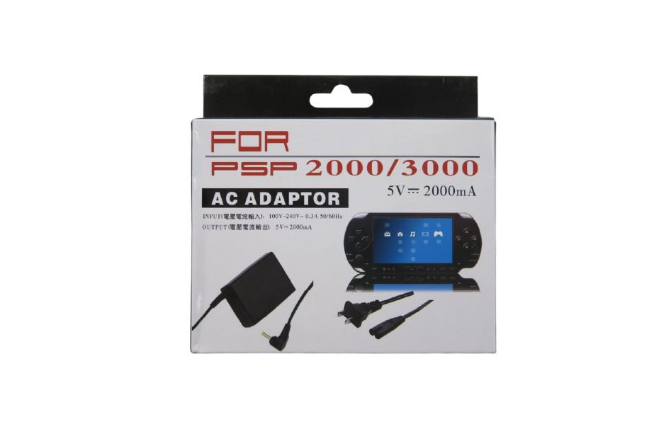 PSP 2000/3000 AC Adapter (Aftermarket product)