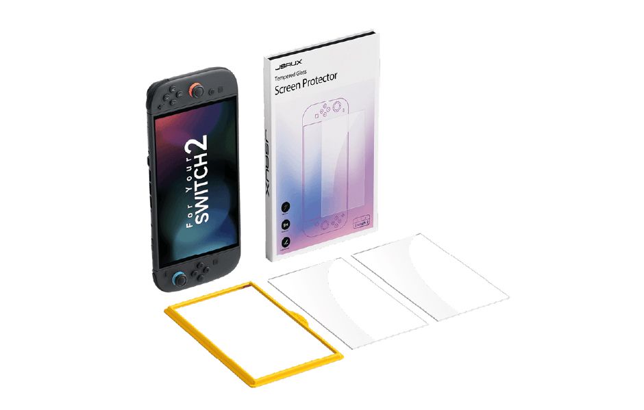JSAUX Anti-Glare Screen Protector for Switch 2 (2-Pack)