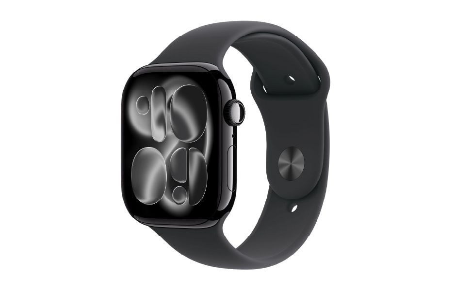 Apple Watch Series 11 46mm Jet Black Al SB M/L GPS