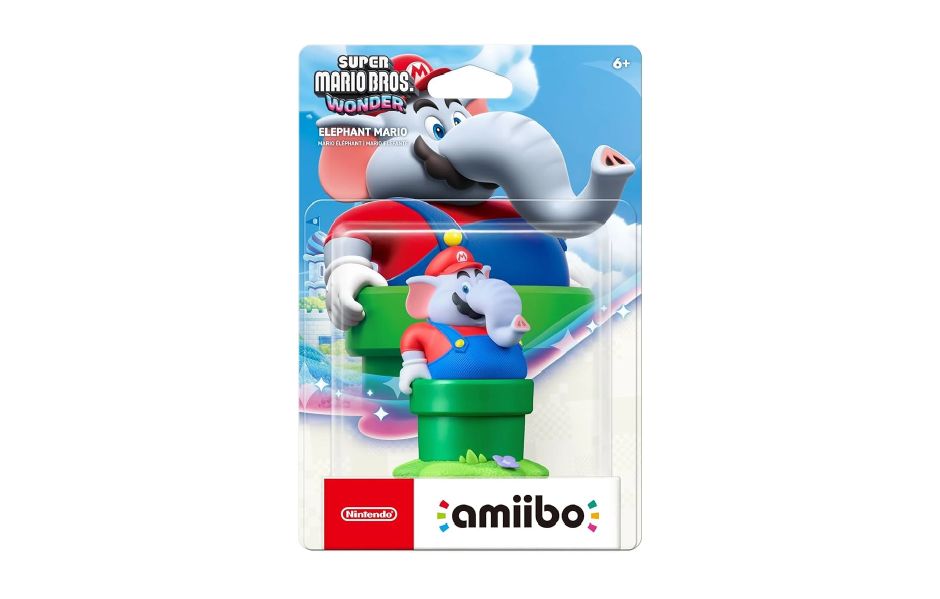 Amiibo Figure ( Super Mario Bros ) - ELEPHANT MARIO
