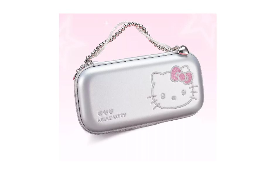 GeekShare NS2 Hello Kitty Shrinking Silver Heart Storage Bag
