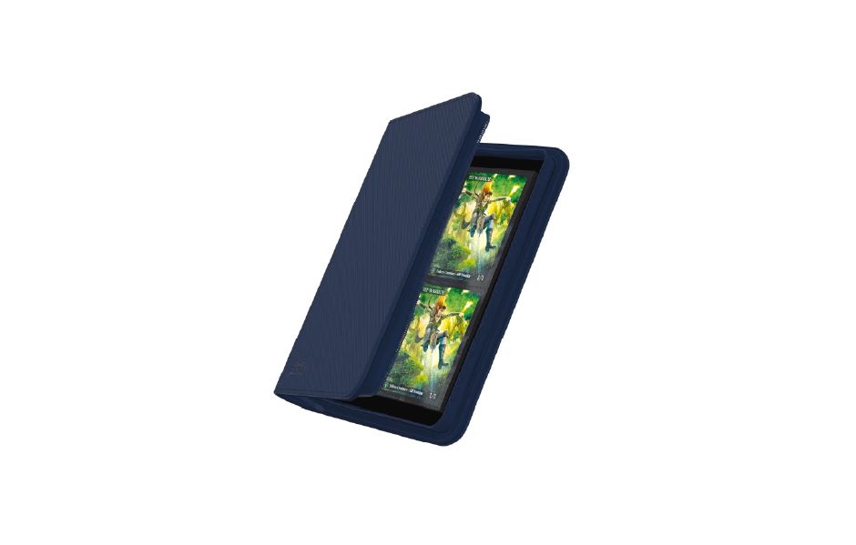 Ultimate Guard Zipfolio 160 – 8 Pocket Xenoskin - Blue