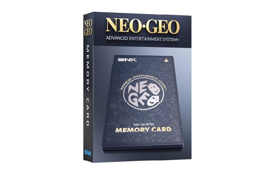 NEOGEO AES+ Memory Card (Black) - HKG