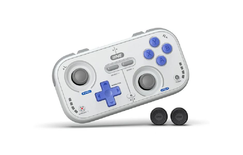 IINE Retro Pocket Game Controller (Switch 1, Switch 2, Steam Deck, PC, Android, iOS, tablets)