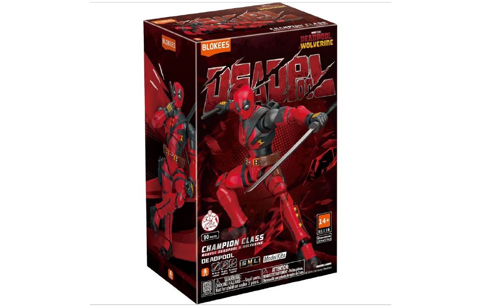 Blokees Model Kits - Marvel Infinity SAGA 81116 -Marvel Heros - Championclass(CC04) Deadpool