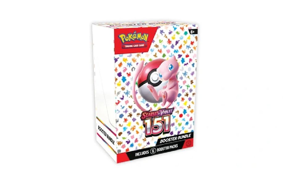  Pokémon - Trading Card Game: 151 Booster Bundle (6 Packs)