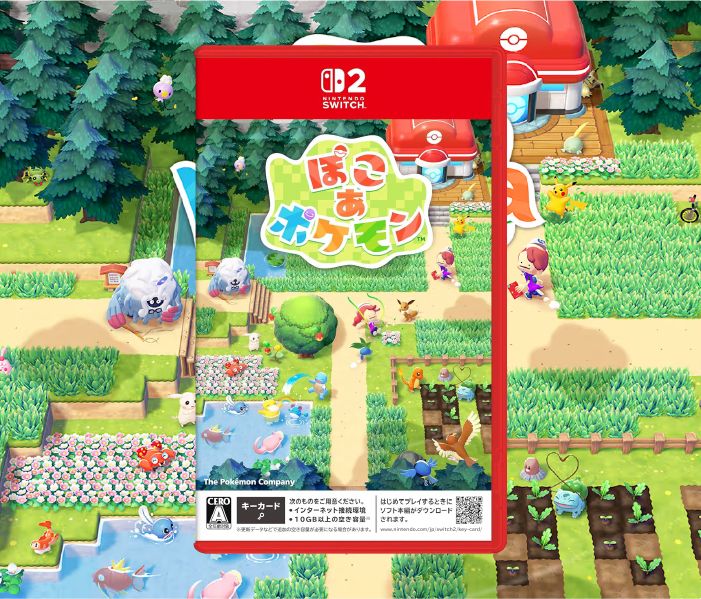 Pokemon Pokopia - Japan (Can set the language to English)